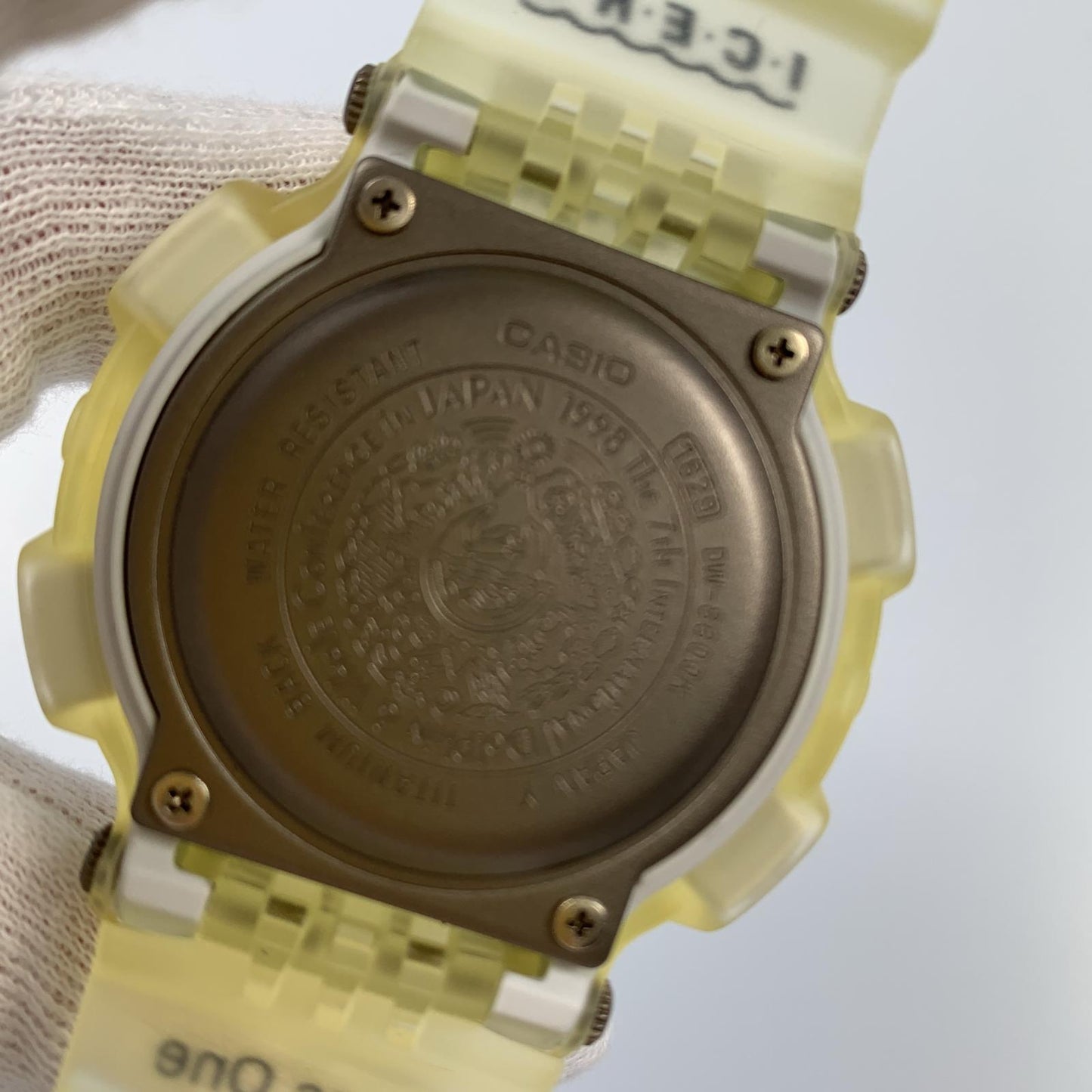 【中古】G-SHOCK | ジーショック FISHERMAN 第7回国際イルカクジラ記念 腕時計 DW-8600KJ-2T その他