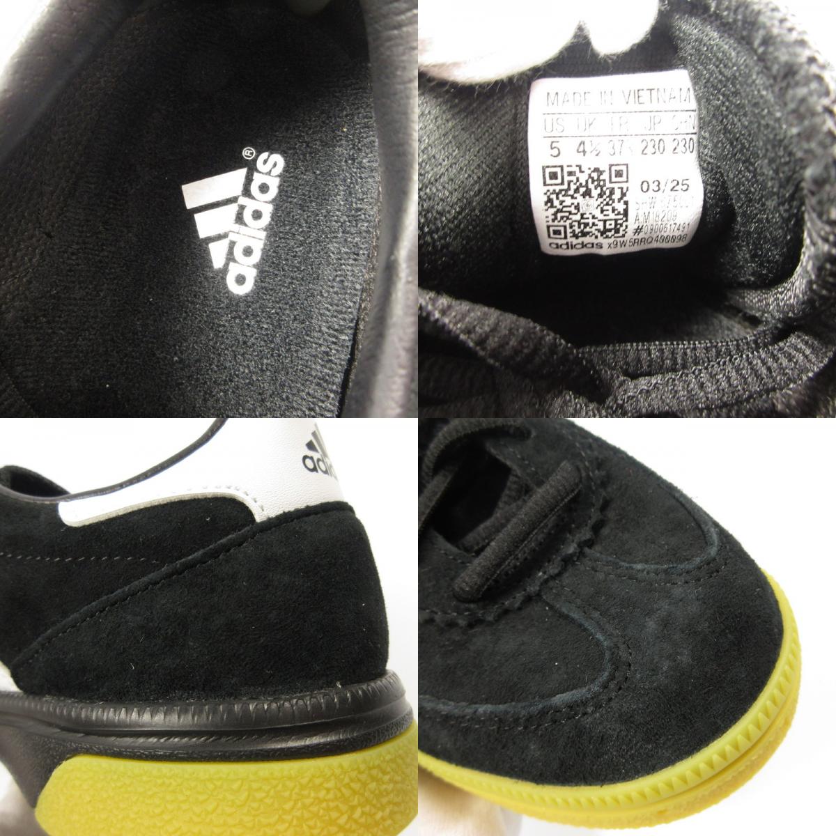 【中古】adidas | アディダス Handball Spezial スニーカー M18209 ブラック 23cm