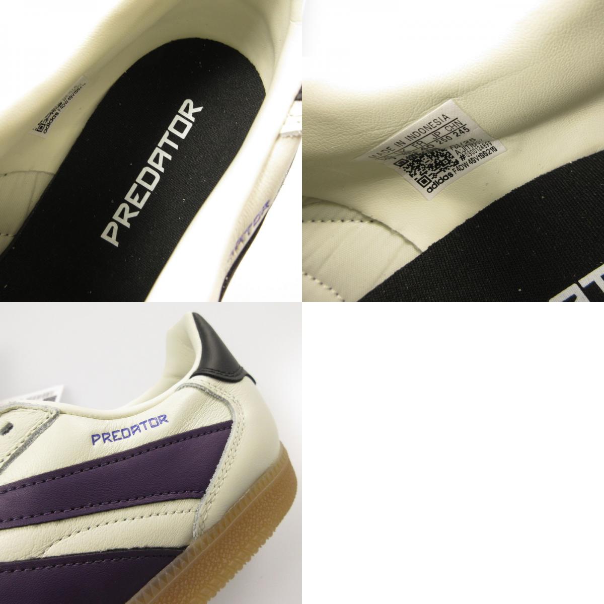 【中古】adidas | アディダス Predator Freestyle スニーカー JI1161 ベージュ 25cm
