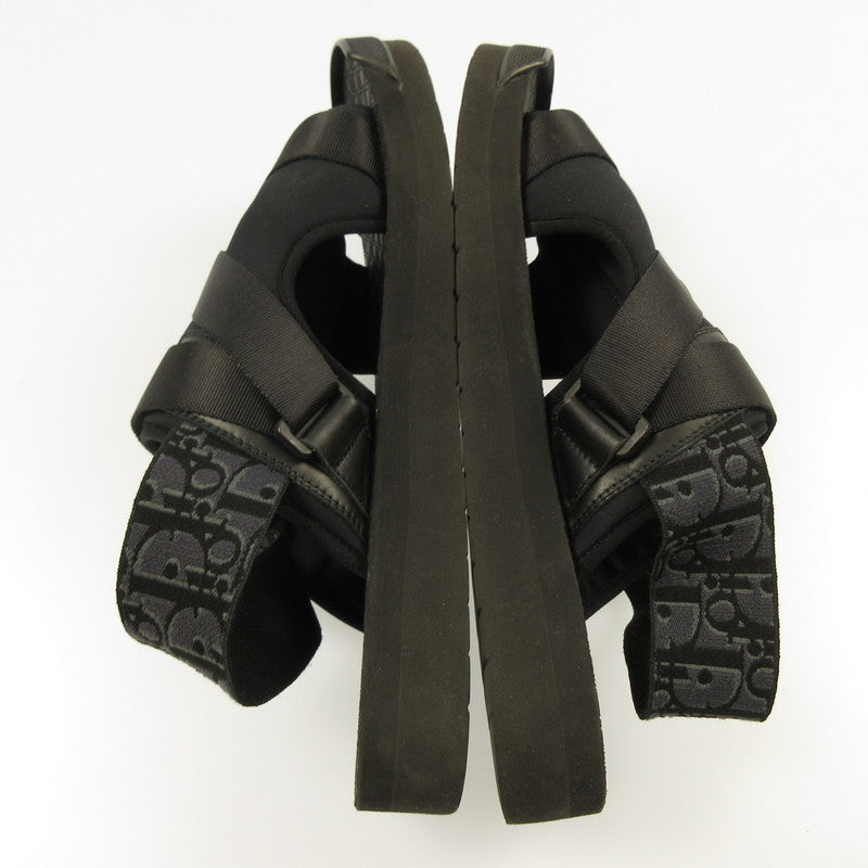 【中古】Dior | ディオール オブリークアルファバックル サンダル