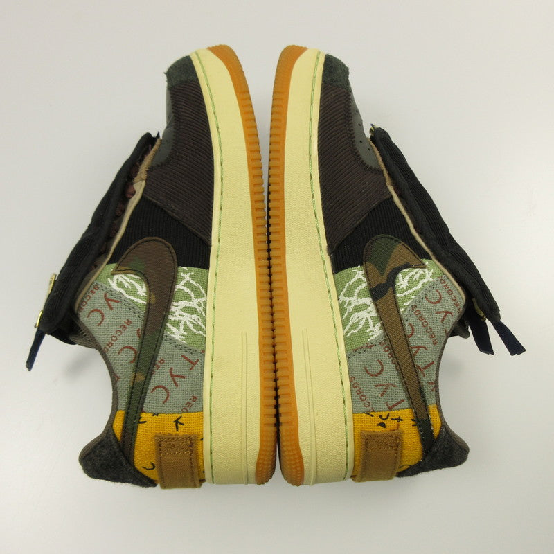 【中古】NIKE | ナイキ AIR FORCE 1 LOW CACTUS JACK MULTI-COLOR スニーカー CN2405-900 マルチカラー 27.5cm