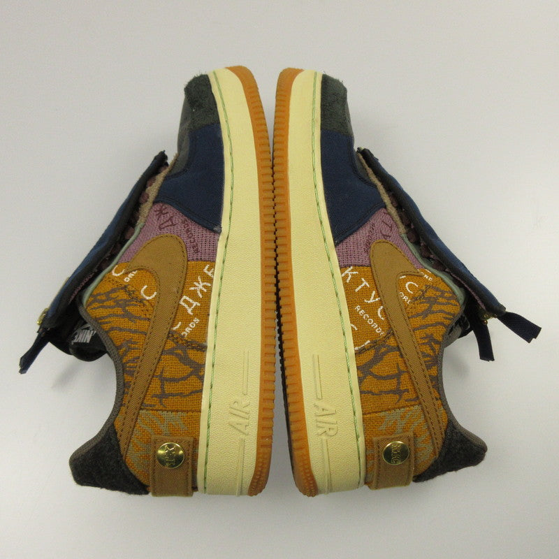 【中古】NIKE | ナイキ AIR FORCE 1 LOW CACTUS JACK MULTI-COLOR スニーカー CN2405-900 マルチカラー 27.5cm