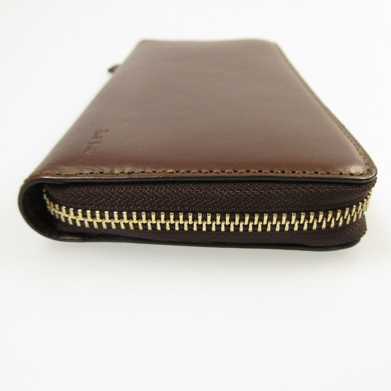 【中古】Paul Smith | ポール・スミス オールドレザー2 長財布 PSC488 ブラウン