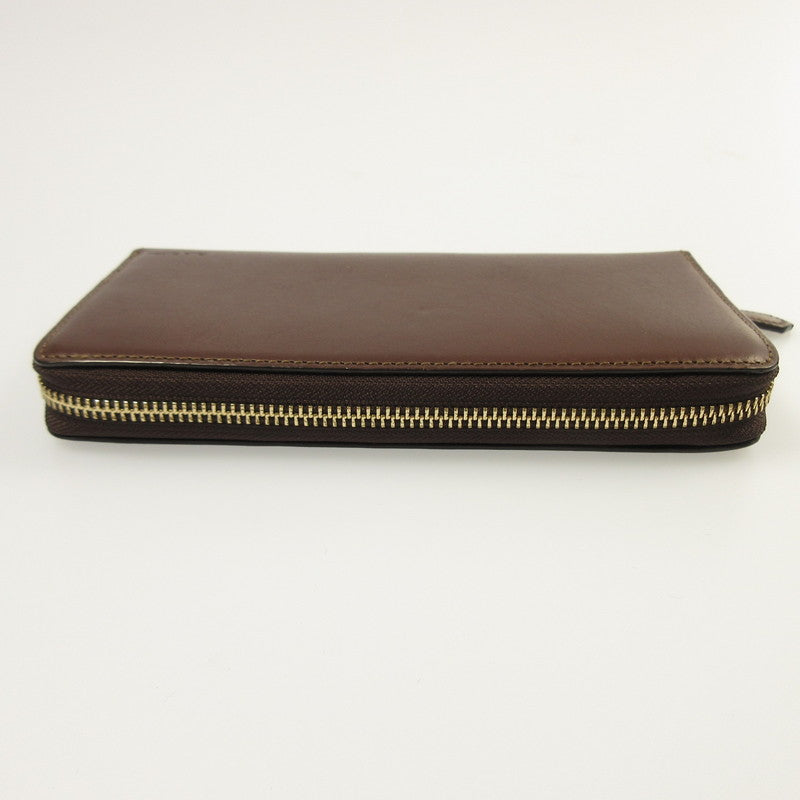 【中古】Paul Smith | ポール・スミス オールドレザー2 長財布 PSC488 ブラウン