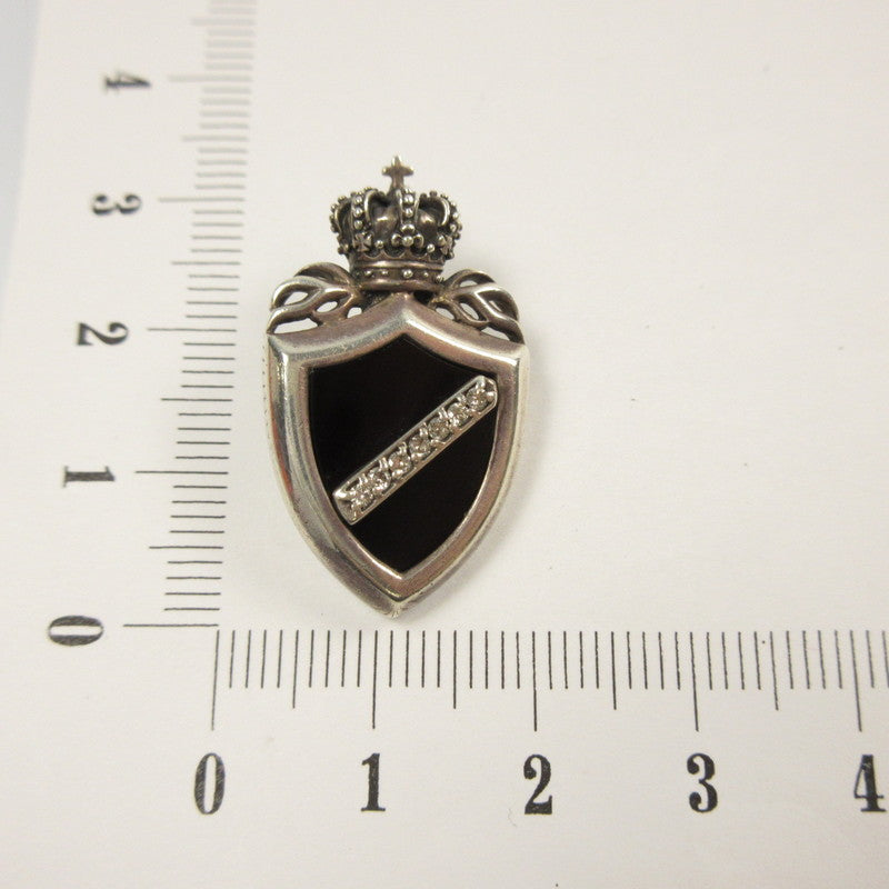 【中古】Justin Davis | ジャスティンデイビス CROWN SHIELD ペンダントトップ SPJ117 シルバー