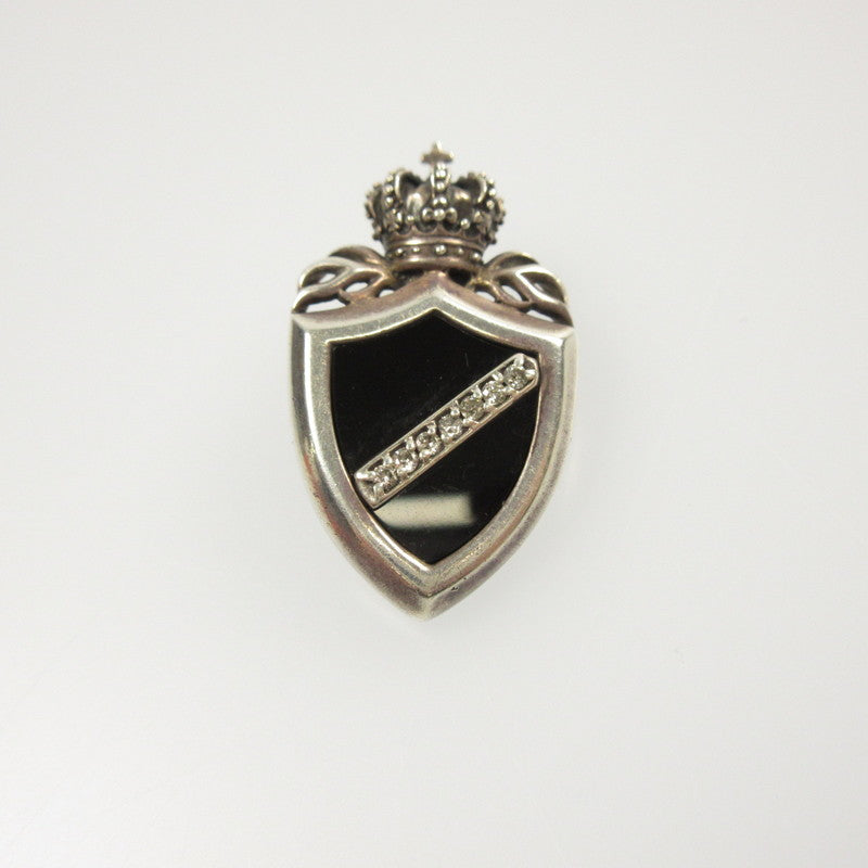 【中古】Justin Davis | ジャスティンデイビス CROWN SHIELD ペンダントトップ SPJ117 シルバー