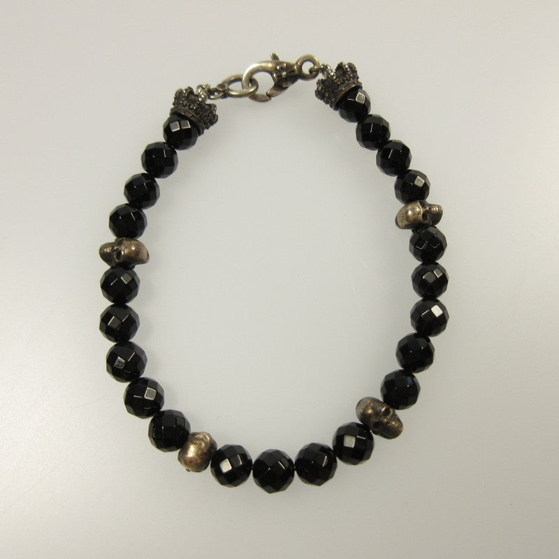 【中古】Justin Davis | ジャスティンデイビス ROGER Bracelet ブレスレット SBJ439 ブラック