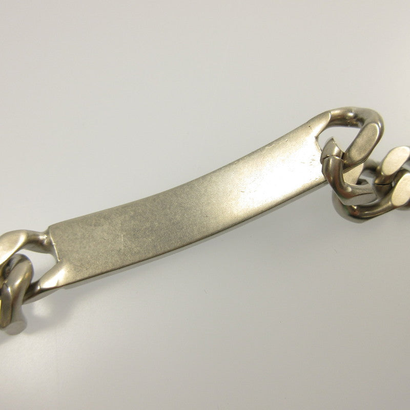 【中古】Maison Margiela | メゾンマルジェラ ナンバリングロゴチェーンブレスレット ブレスレット SM6UY0049 シルバー
