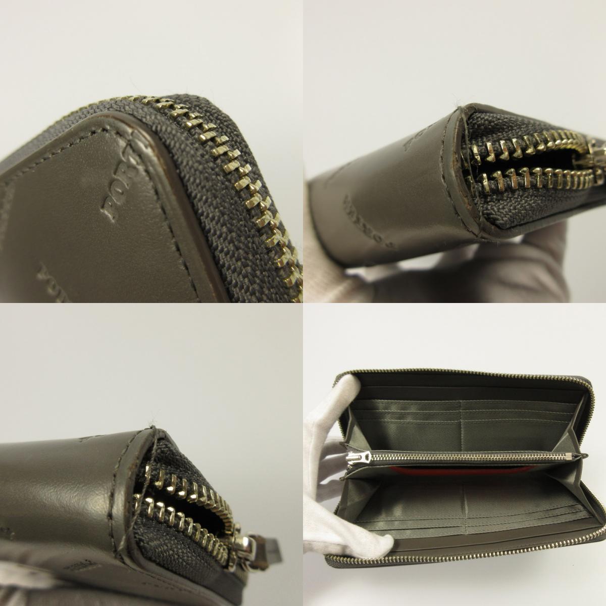 【中古】PORTER | ポーター ENCHASE 長財布 007-02283 グレー