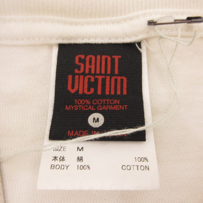 【中古】SAINT MICHAEL | セントマイケルセイントマイケル GS_SS TEE/GITS 半袖Tシャツ SM-YS1-0000-C32 ホワイト サイズ:M
