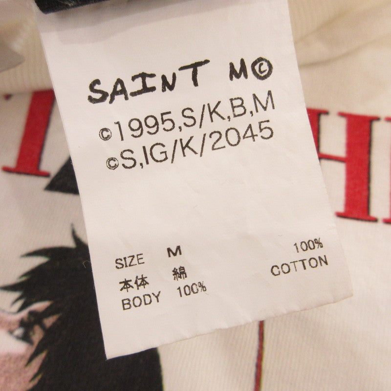 【中古】SAINT MICHAEL | セントマイケルセイントマイケル GS_SS TEE/GITS 半袖Tシャツ SM-YS1-0000-C32 ホワイト サイズ:M