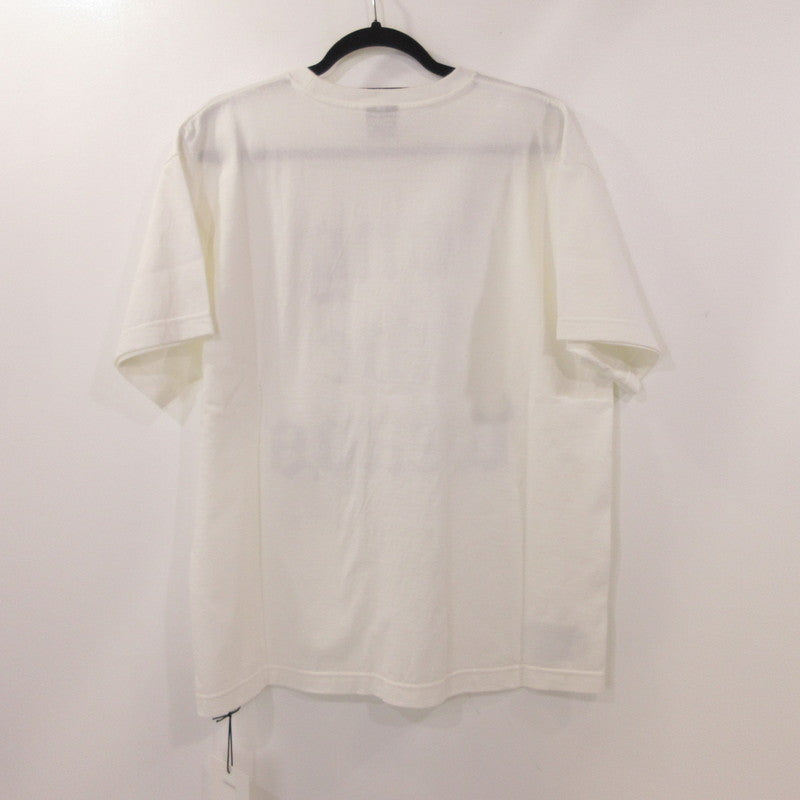 【中古】W)TAPS | ダブルタップス LLW/SS/COTTON 半袖Tシャツ 221ATDT-STM08S ホワイト サイズ:2