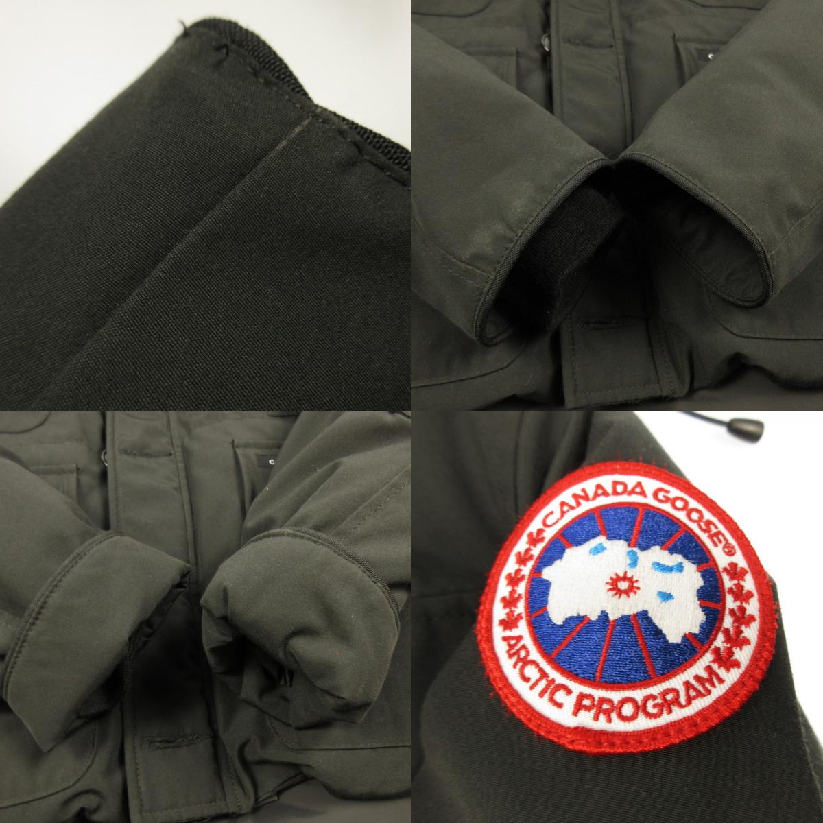 【中古】CANADA GOOSE | カナダグース RUSSELL PARKA ダウンジャケット 2301JM 国内正規品 ブラック サイズ:S