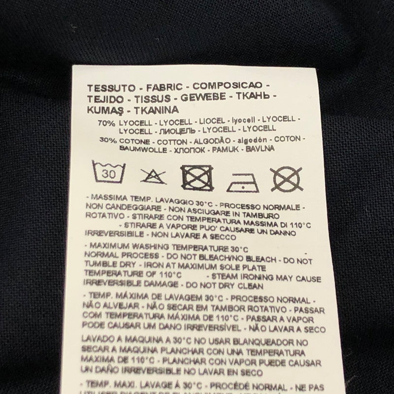 【中古】Emporio Armani | エンポリオ・アルマーニ 半袖Tシャツ 6H1TH0 1JBVZ ネイビー サイズ:XS