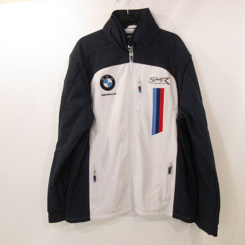 【中古】BMW | ビーエムダブリュー Motorrad WorldSBK Team ロゴ ブルゾン ネイビー サイズ:XXL