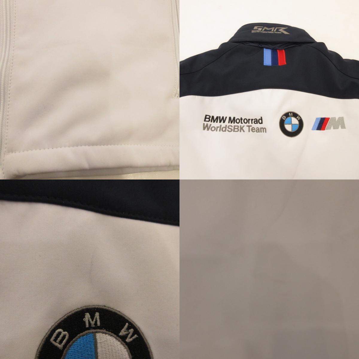【中古】BMW | ビーエムダブリュー Motorrad WorldSBK Team ロゴ ブルゾン ネイビー サイズ:XXL
