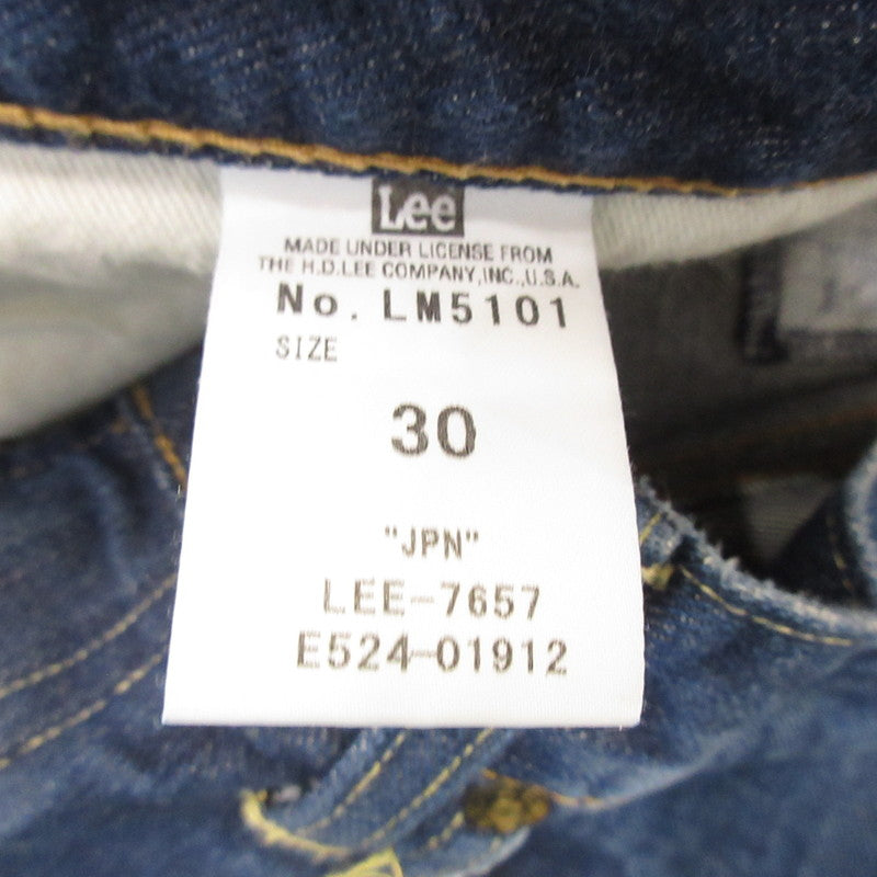 【中古】Lee | リー American Riders 101Z Regular Straight デニムパンツ LM5101 ブルー サイズ:30