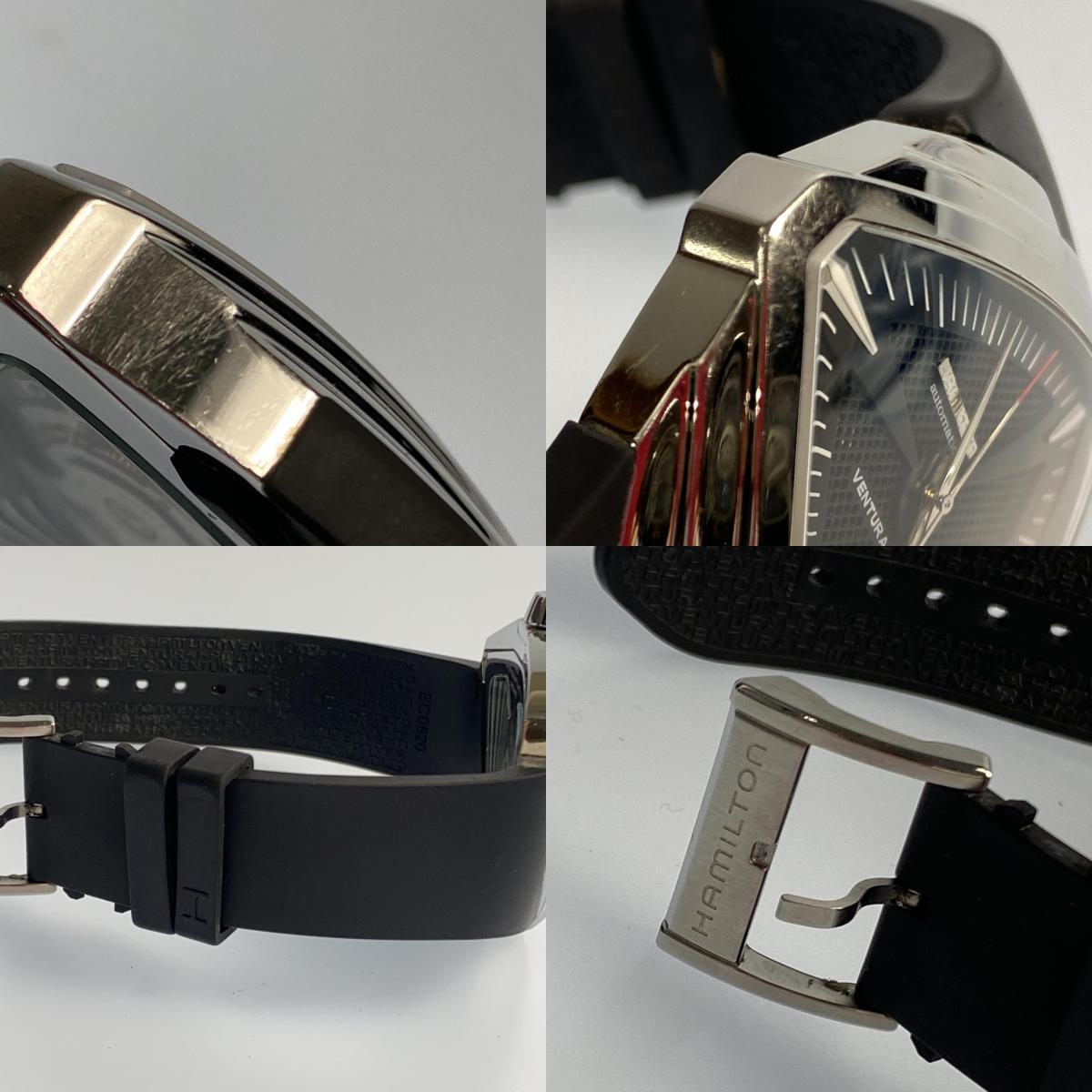 【中古】HAMILTON | ハミルトン VENTURA XXL Auto 腕時計 H246551 アナログ自動巻き シルバー