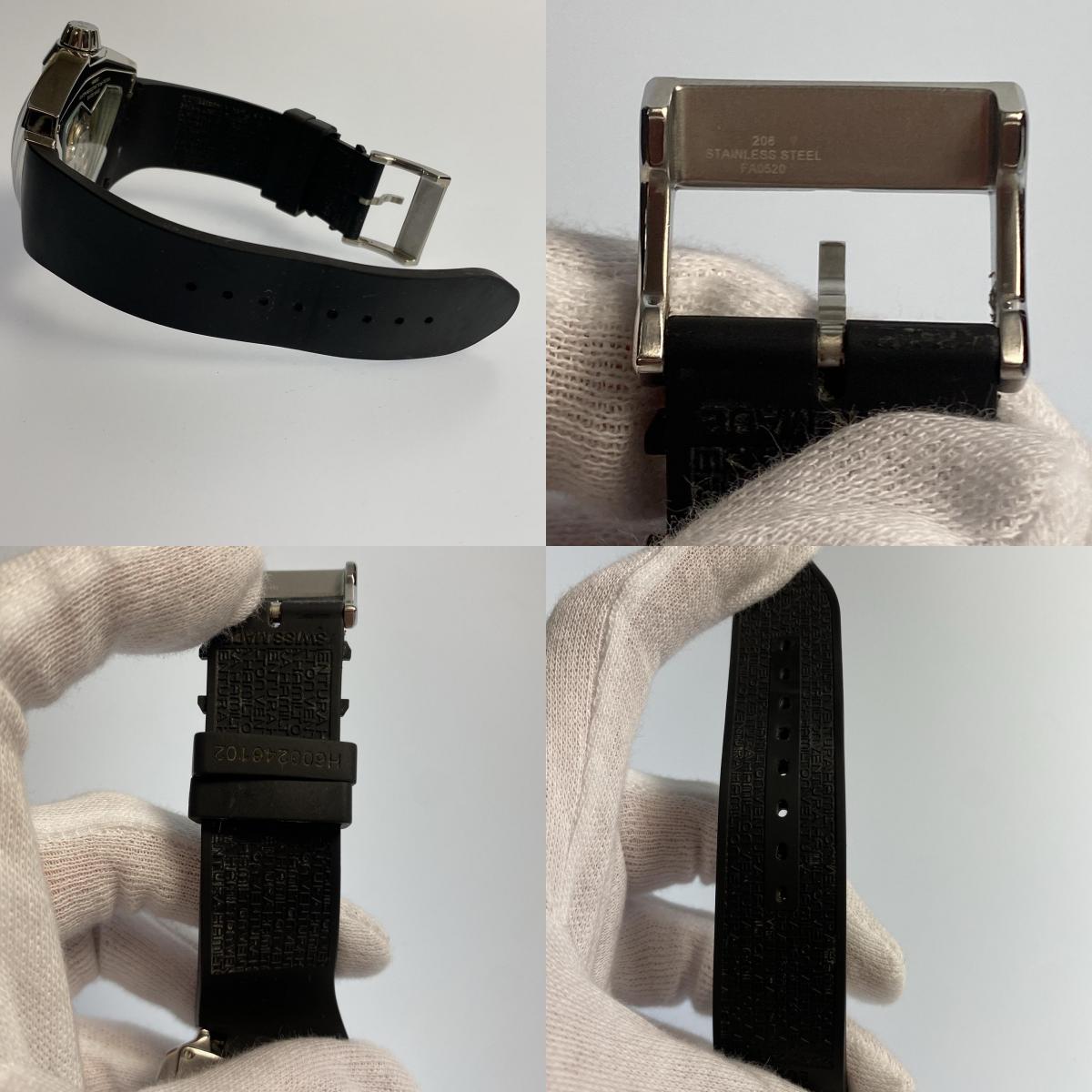 【中古】HAMILTON | ハミルトン VENTURA XXL Auto 腕時計 H246551 アナログ自動巻き シルバー