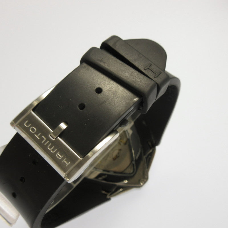 【中古】HAMILTON | ハミルトン VENTURA XXL Auto 腕時計 H246551 アナログ自動巻き シルバー