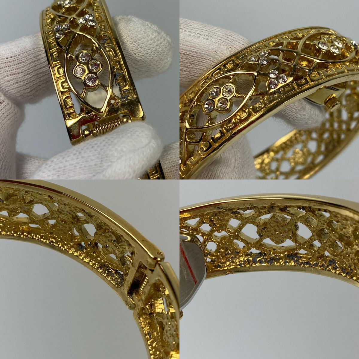 【中古】 腕時計 ゴールド