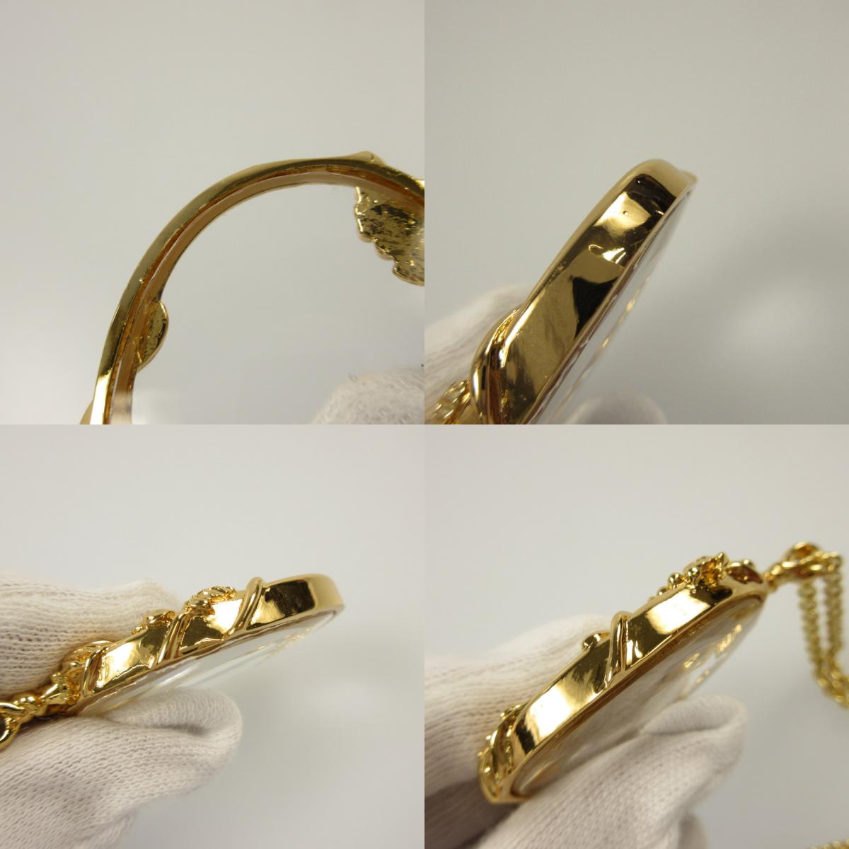 【中古】 ルーペ ネックレス ゴールド