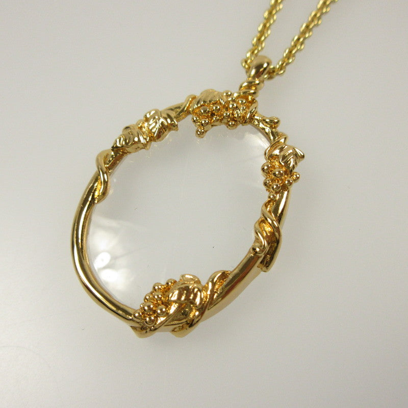 【中古】 ルーペ ネックレス ゴールド