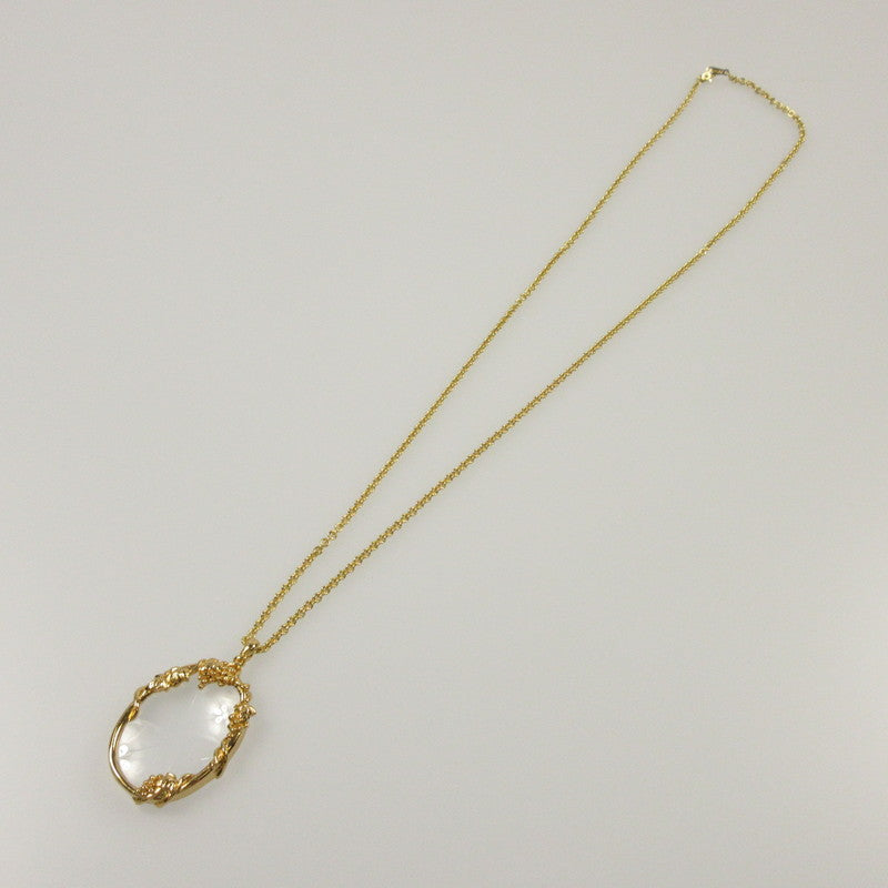 【中古】 ルーペ ネックレス ゴールド