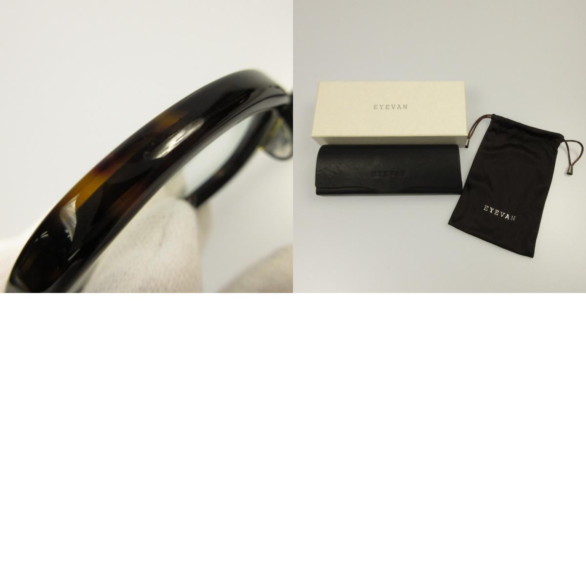 【中古】EYEVAN | アイヴァン Blazer メガネ サイズ:51□22 ブラウン