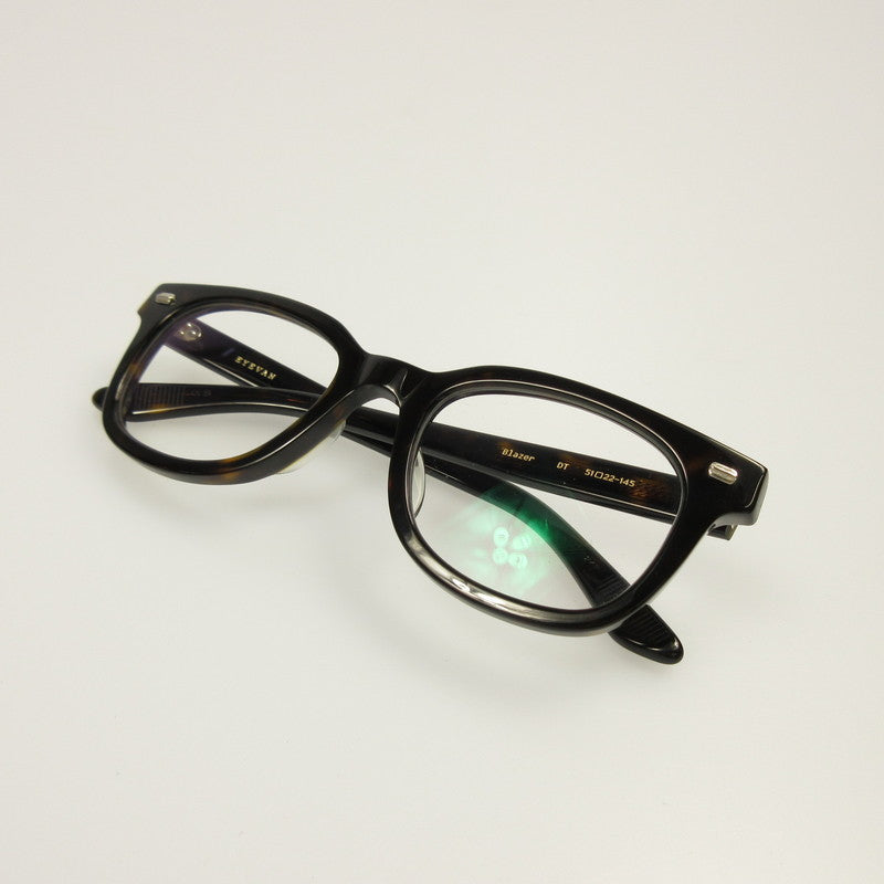 【中古】EYEVAN | アイヴァン Blazer メガネ サイズ:51□22 ブラウン