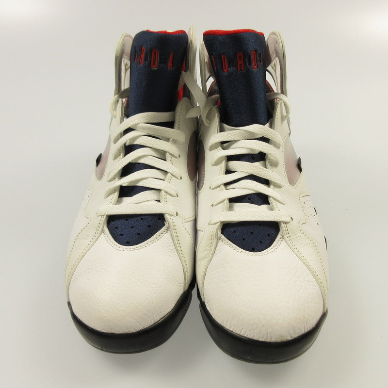 【中古】NIKE | ナイキ AIR JORDAN 7 RETRO スニーカー CZ0789-105 ホワイト 31cm
