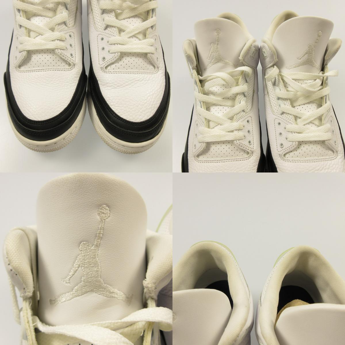 【中古】NIKE | ナイキ Air Jordan 3 スニーカー DA3595-100 ホワイト 31cm