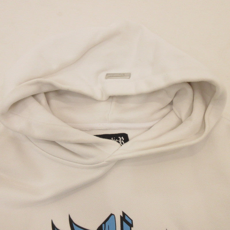 【中古】SUPPLIER | サプライヤー GRAFFITI LOGO HOODIE パーカー ホワイト サイズ:L
