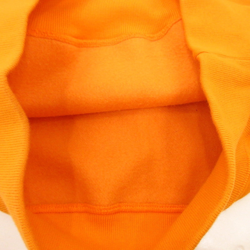 【中古】PHATRNK | ファットランク CHRIST BACK LOGO SWEAT PK パーカー オレンジ サイズ:S