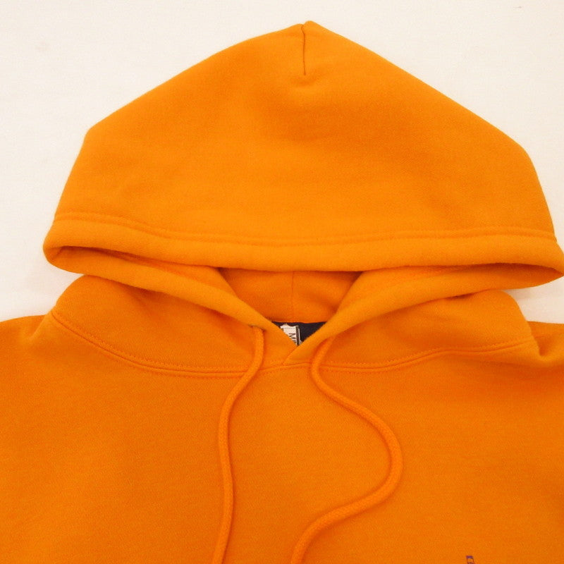 【中古】PHATRNK | ファットランク CHRIST BACK LOGO SWEAT PK パーカー オレンジ サイズ:S
