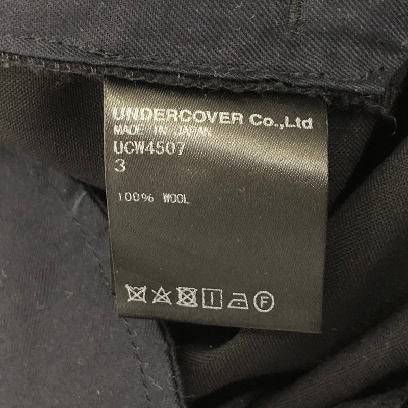【中古】UNDERCOVER | アンダーカバー ウールスラックス その他ボトムス UCW4507 2019S/S ブラック サイズ:3