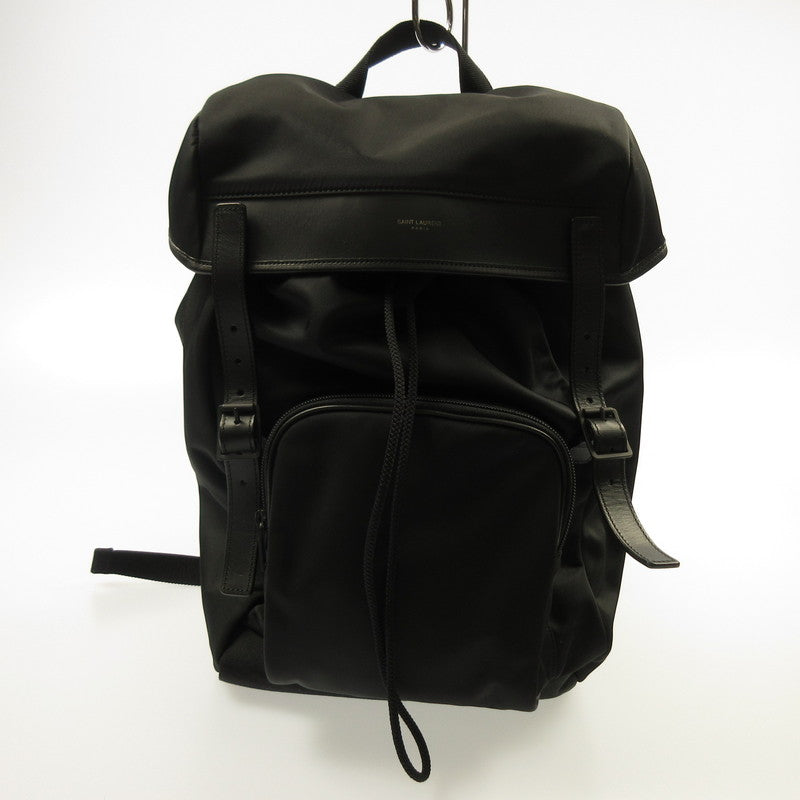 【中古】SAINT LAURENT | サンローラン CITY ナイロン×レザー リュック・デイパック 683846