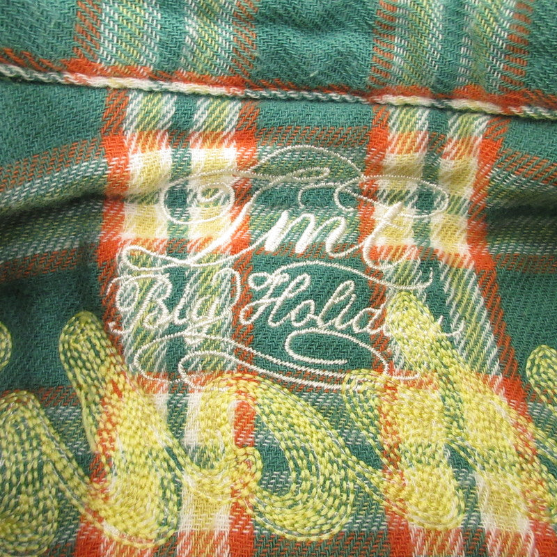 【中古】TMT | ティーエムティー DOUBLE GAUZE CHECK WESTERN SHIRTS 長袖シャツ TSH-F1102 サイズ:L