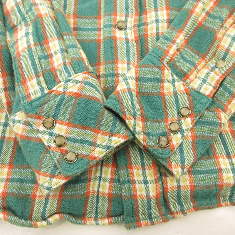 【中古】TMT | ティーエムティー DOUBLE GAUZE CHECK WESTERN SHIRTS 長袖シャツ TSH-F1102 サイズ:L
