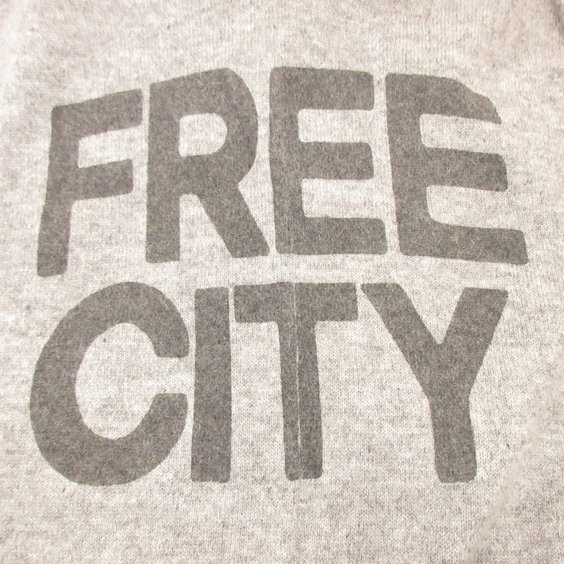 【中古】FREE CITY(聖林公司) | フリーシティ カシミアパーカー パーカー 700043-490 グレー サイズ:3