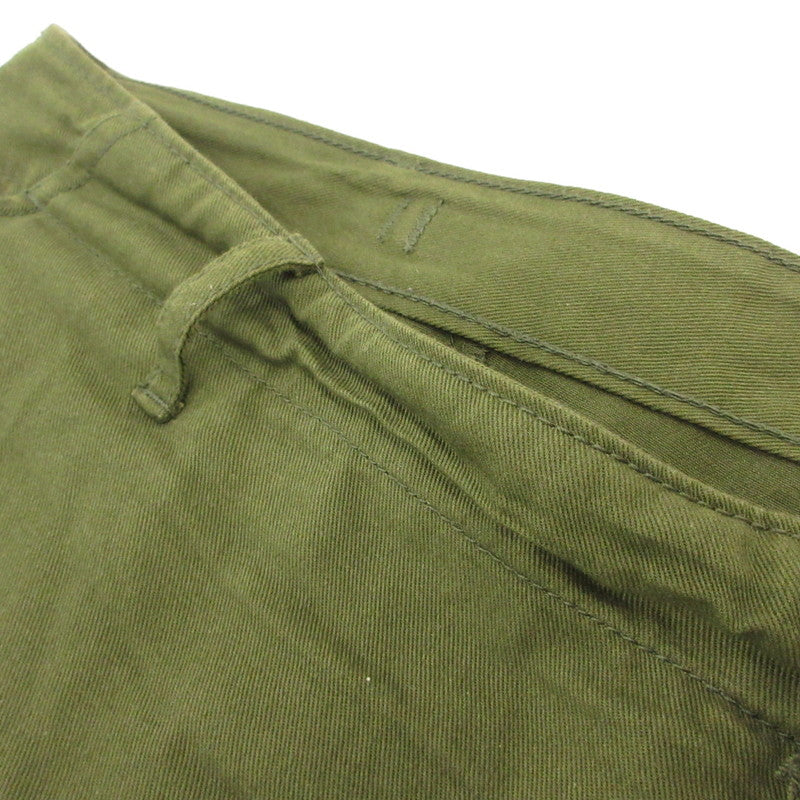 【中古】HOUSTON | ヒューストン TWILL BDU PANTS パンツ 10055 オリーブ サイズ:XL