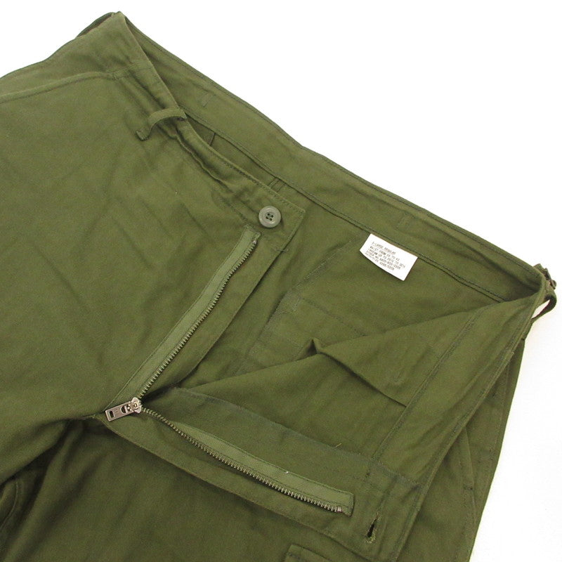 【中古】HOUSTON | ヒューストン TWILL BDU PANTS パンツ 10055 オリーブ サイズ:XL