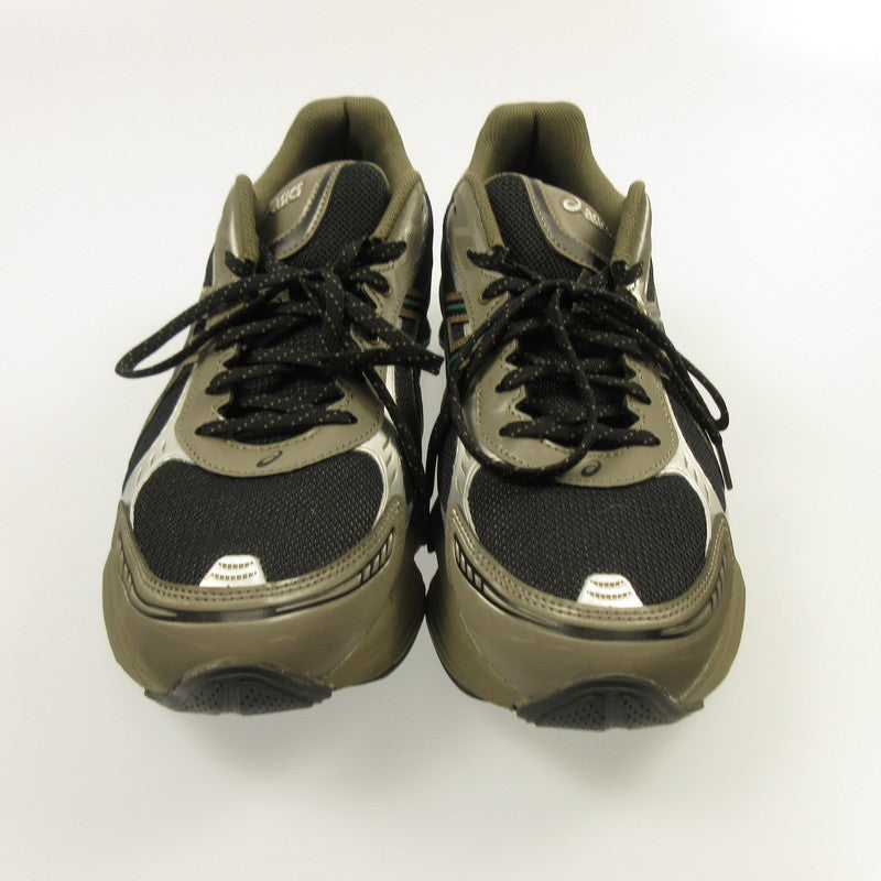 【中古】asics | アシックス GEL-KINETIC FLUENT BLACK DARK TAUPE スニーカー 1203A737 グレー 28cm