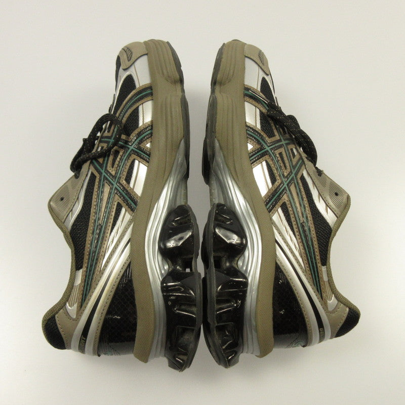 【中古】asics | アシックス GEL-KINETIC FLUENT BLACK DARK TAUPE スニーカー 1203A737 グレー 28cm