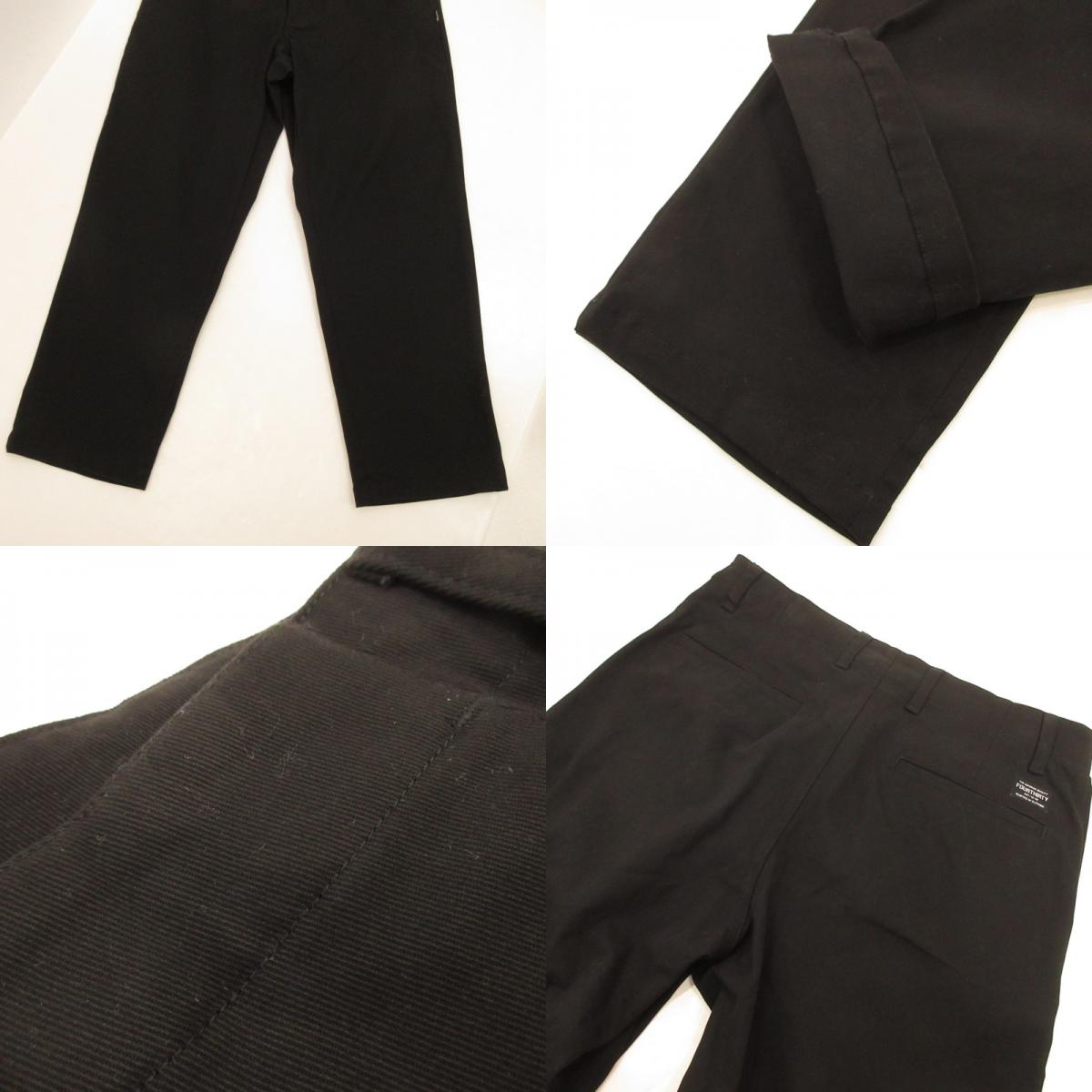 【中古】430 - FOURTHIRTY - | フォーサーティー GN CHINO チノパンツ 24-145 ブラック サイズ:1