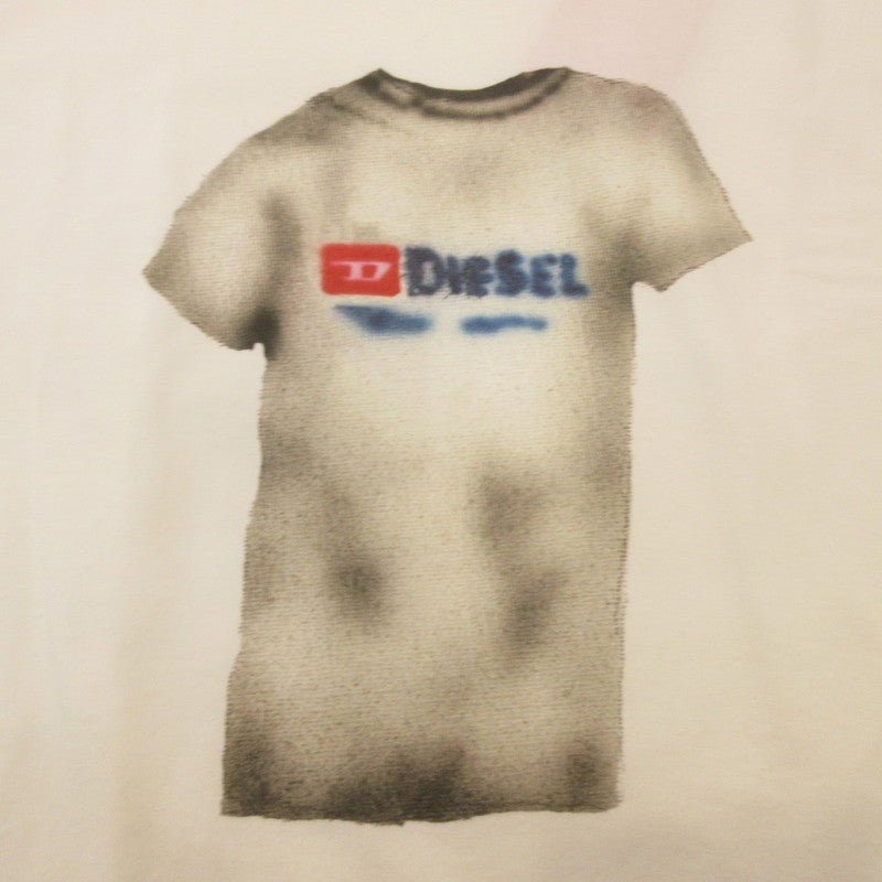 【中古】DIESEL | ディーゼル T-BOXT-N12 MAGLIETTA 半袖Tシャツ ホワイト サイズ:M
