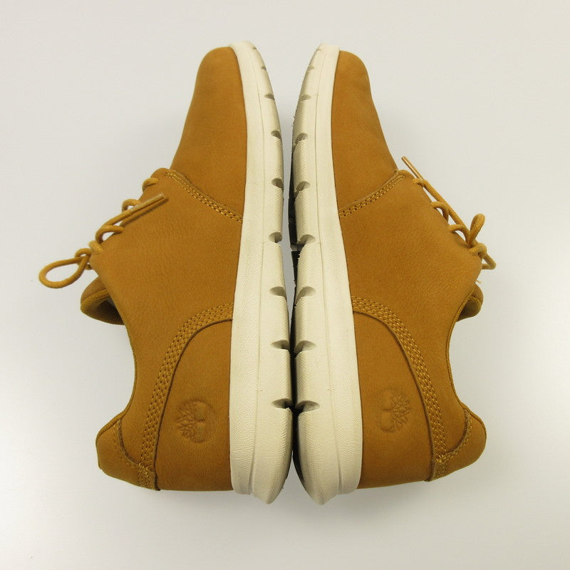 【中古】Timberland | ティンバーランド GRAYDON OXFORD スニーカー TB0A411H231 キャメル 26.5cm