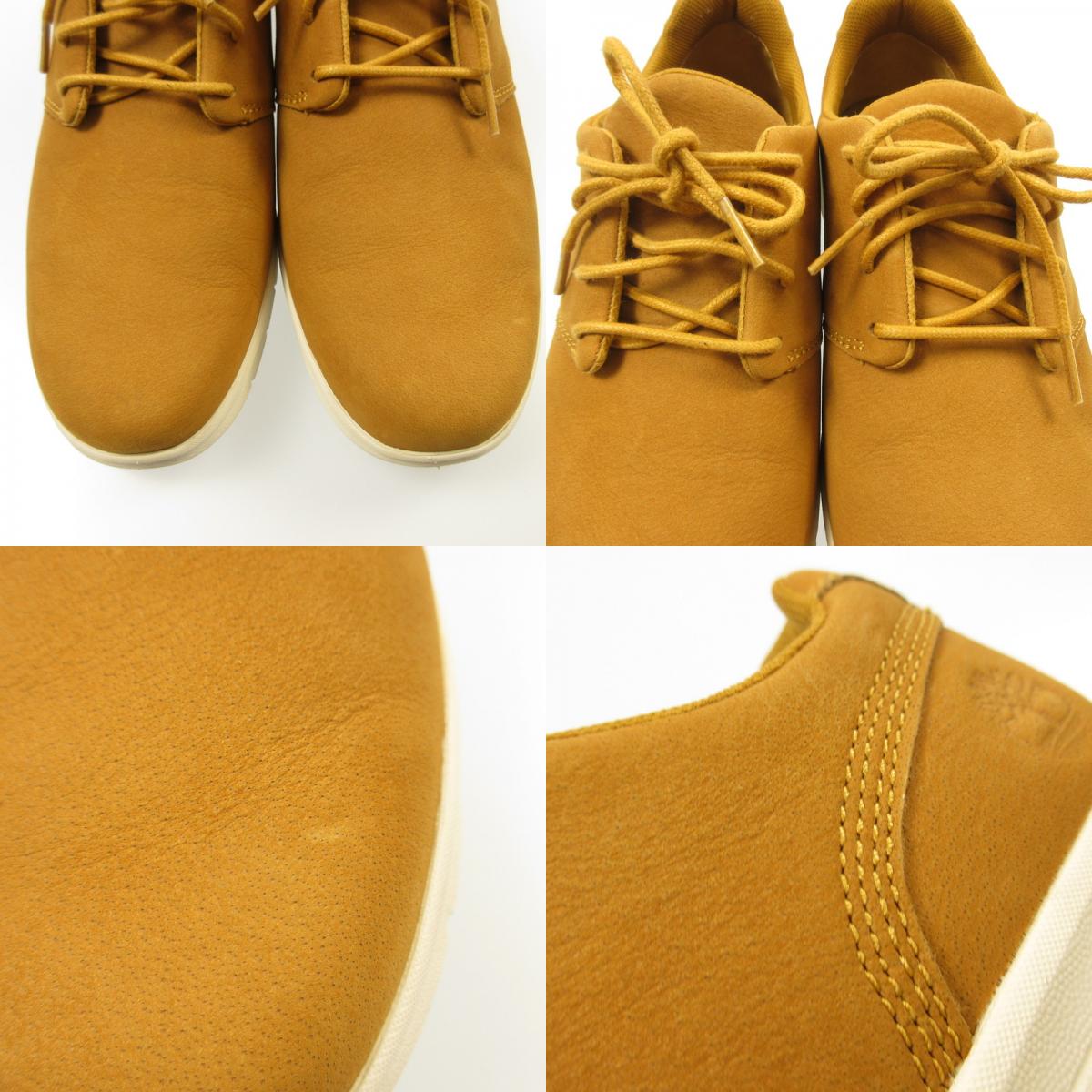 【中古】Timberland | ティンバーランド GRAYDON OXFORD スニーカー TB0A411H231 キャメル 26.5cm