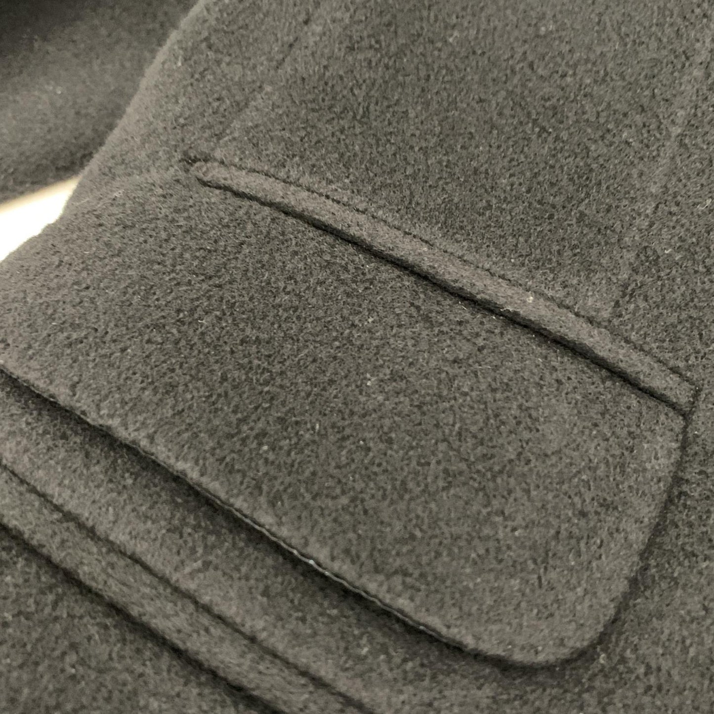 【中古】GUCCI | グッチ カシミヤ混比翼ウールコート その他アウター 国内正規品 ブラック サイズ:M