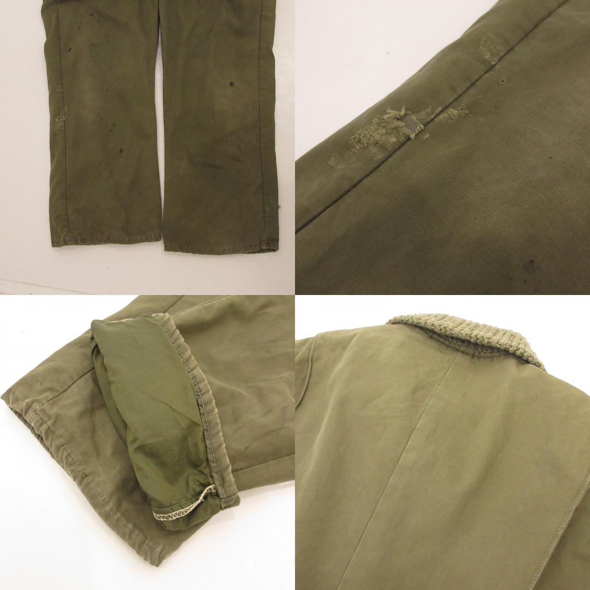 【中古】 ツナギ カーキ サイズ:S